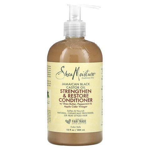 Відновлювальний кондиціонер Shea Moisture Jamaican Black Castor Oil 0065 фото