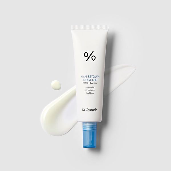 Набір зволожуючих сонцезахисних кремів SPF 50+/PA++++ 2 в 1 Dr.Ceuracle Hyal Reyouth Moist Sun Duo Set, 2 в 1 1006 фото