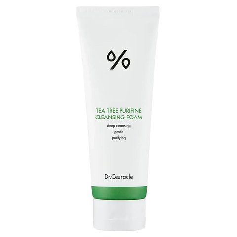 Гель-пінка для вмивання з екстрактом чайного дерева Dr.Ceuracle Tea Tree Purifine 30 Cleansing Foam 1016 фото