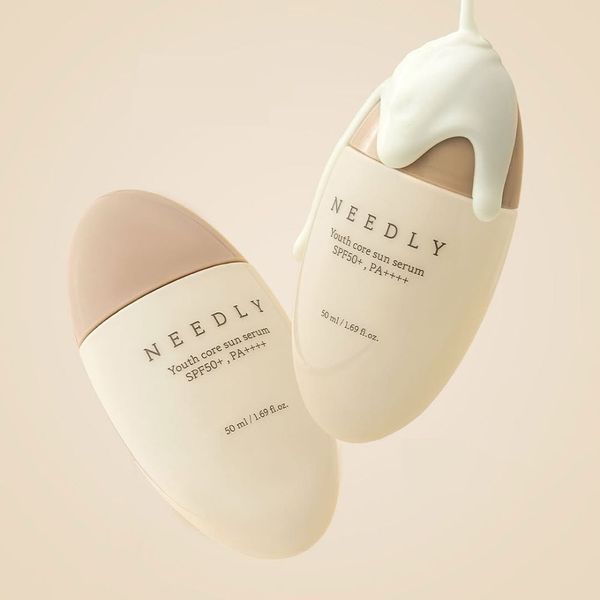 Сонцезахисна крем-сироватка потрійної дії Needly Youth Core Sun Serum SPF 50+ PA++++  2009 фото